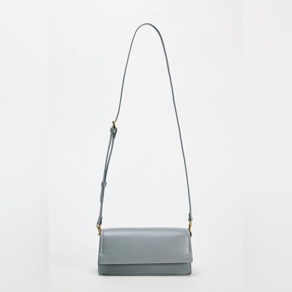 ZARA MINI CROSSBODY 2 STRAPS - Picture 4 of 11